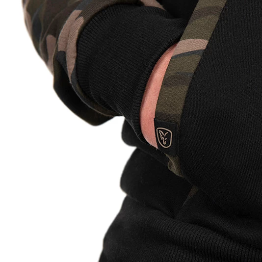 Fox Black/Camo Raglan Hoody 6 Fox Black/Camo Raglan Hoody - Image 4