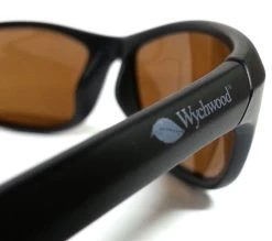 Wychwood Black Wrap Around Polarised Sunglasses (Brown Lenses) -Fishing Finesse Finds 1392890945 WychwoodB5