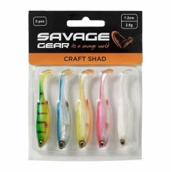 Savage Craft Shad Mix Pack 23 Savage Craft Shad Mix Pack -Fishing Finesse Finds 3dquylcd637989158637867509