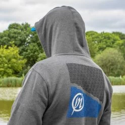 Preston Innovations Grey Zip Hoodie -Fishing Finesse Finds 3hpj0k3j637970183409539790