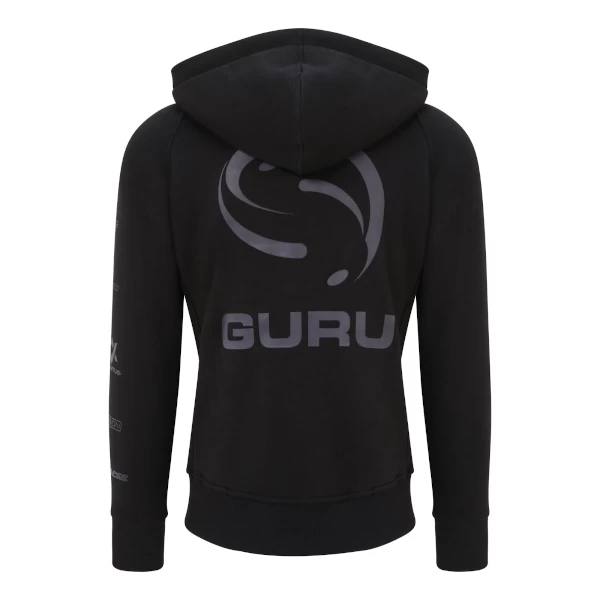 Guru Semi Logo Hoodie Black 4 Guru Semi Logo Hoodie Black - Image 2