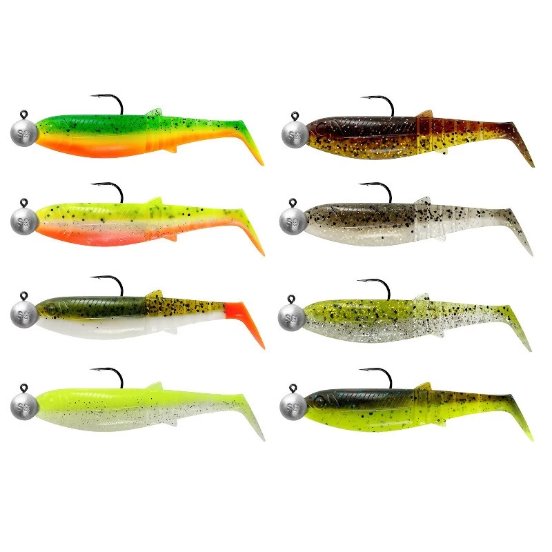 Savage Cannibal Shad Mixed Colour Packs 3 Savage Cannibal Shad Mixed Colour Packs