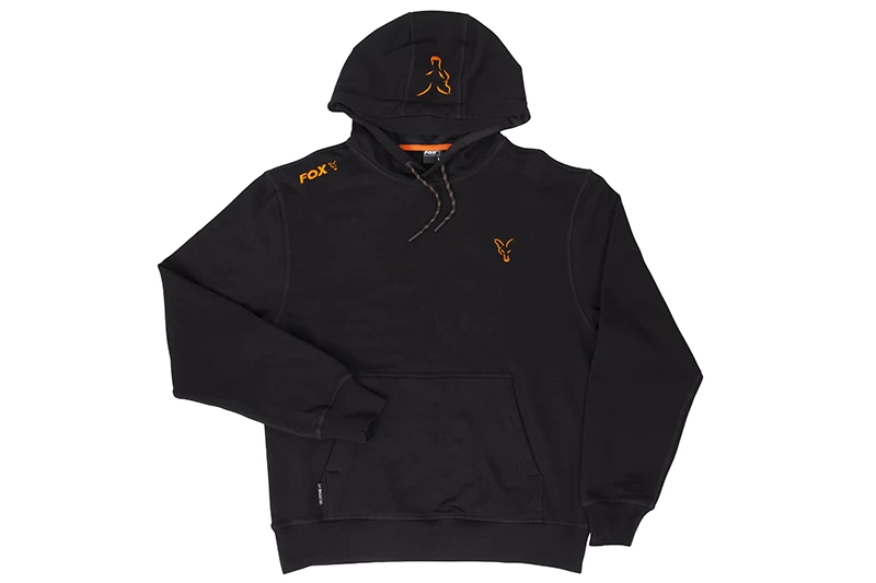 Fox Collection Black/Orange Hoody 7 Fox Collection Black/Orange Hoody - Image 5
