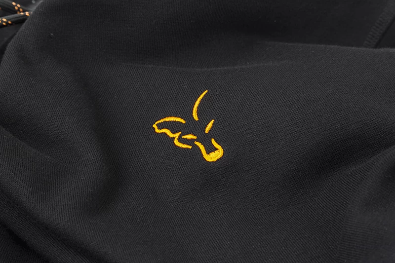 Fox Collection Black/Orange Hoody 9 Fox Collection Black/Orange Hoody - Image 7