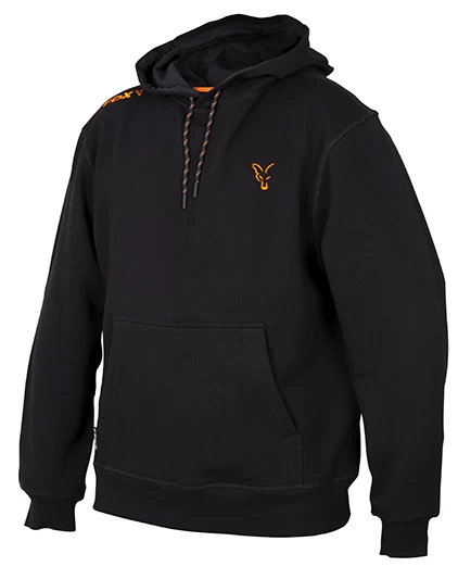 Fox Collection Black/Orange Hoody 3 Fox Collection Black/Orange Hoody