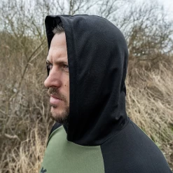 Korum Hooded Dri-Active Long Sleeve T-Shirts -Fishing Finesse Finds gu3qpdcm637569325436201002