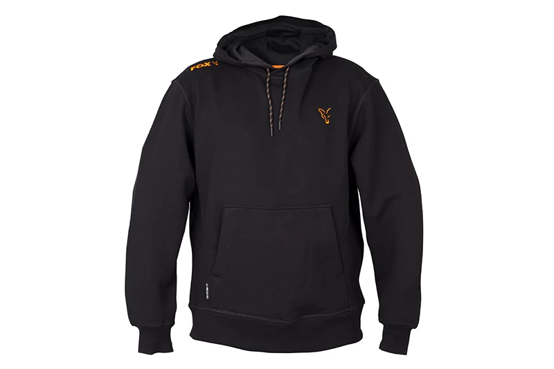 Fox Collection Black/Orange Hoody 8 Fox Collection Black/Orange Hoody - Image 6
