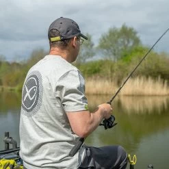 Matrix Large Logo T-Shirts Grey -Fishing Finesse Finds n5mapb53637879418353912318