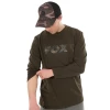 Fox Long Sleeve Khaki/Camo T-Shirt -Fishing Finesse Finds pi4g5bvz637559776023425498
