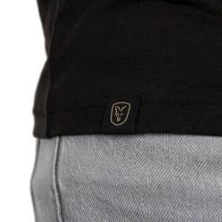 Fox Black Large Print T Shirt -Fishing Finesse Finds qfzhqsvt637914135651272325