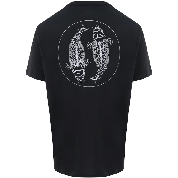 Korda LE Mandala Tee Black 4 Korda LE Mandala Tee Black - Image 2