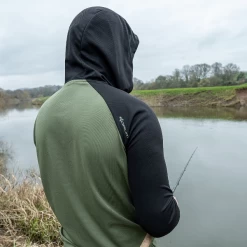 Korum Hooded Dri-Active Long Sleeve T-Shirts -Fishing Finesse Finds tmpswxlx637569325436201002