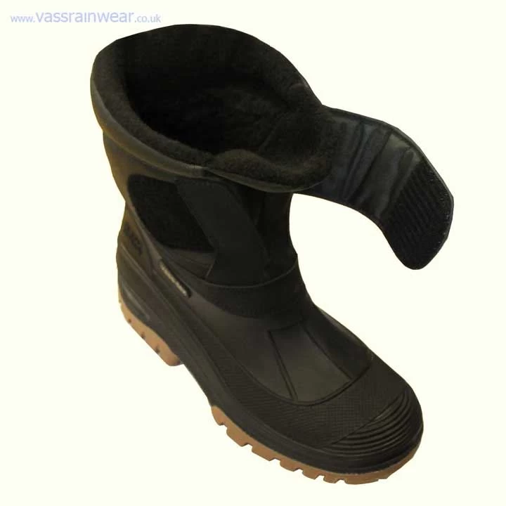 Vass Fleece Lined Velcro Boots 4 Vass Fleece Lined Velcro Boots - Image 2