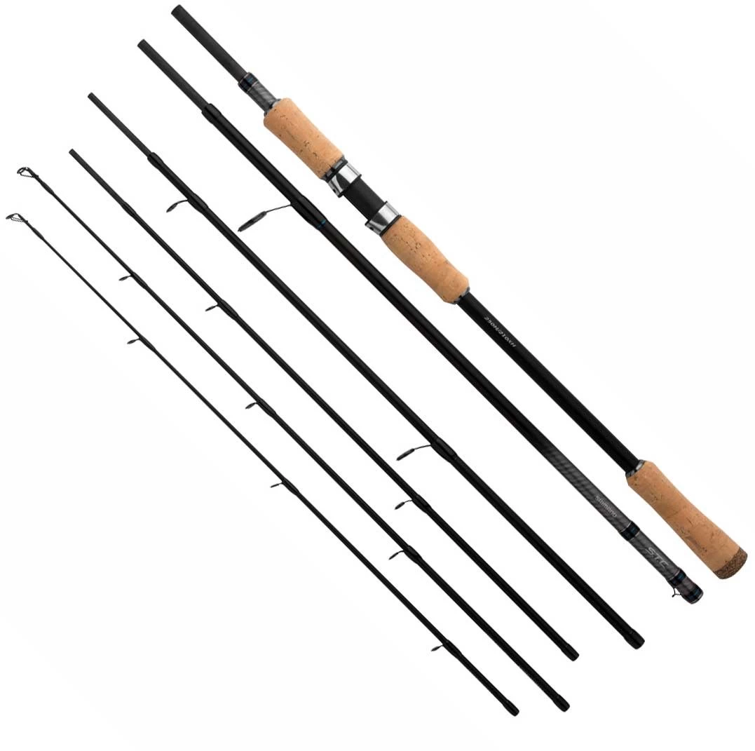 Shimano S.T.C Dual Tip Travel Spinning Rods 3 Shimano S.T.C Dual Tip Travel Spinning Rods